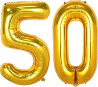 Or Big Giant Jumbo Number 18 20 30 35 40 50 60 Feuille Mylar Ballons pour Fête D'anniversaire Fournitures Anniversaire Événements Décorations