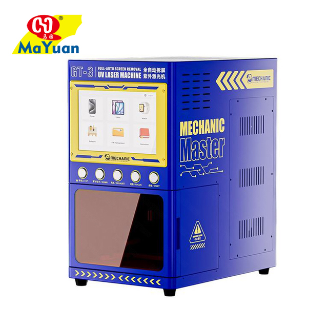 Mechanic GT-3 Full Auto UV Laser Back Glass Screen Removal Machine for Mobile Phone Repair