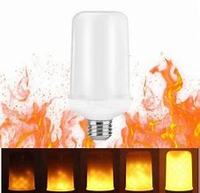 Ampoule LED à effet de feu G4 0.5W, lumière en forme de flamme vacillante, feu naturel, pour noël, 12V, 1700K