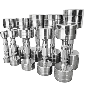 Mancuernas cromadas de alta calidad de 1-10kg o 12,5-30kg con diferentes alturas para gimnasio <span class=keywords><strong>Fitness</strong></span> - Product Image 4