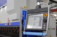 200tT 250T 300 niveau de sécurité de la cuisse 4 + 1 axe plaque de métal hydraulique CNC machine de frein à pression avec DA66T DA69T