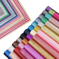 Vente en gros de cuir artificiel en microfibre, chaussures en tissu synthétique pailleté épais, sacs, vêtements, tricoté en PU personnalisé, CN