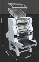Machine de fabrication de nouilles multifonctionnelle électrique automatique pour pâtes fraîches et humides roulant le pétrissage suspendu