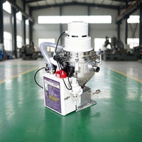 Machine d'alimentation en plastique motorisée à aspiration automatique, directe usine, avec dépoussiérage par impulsions sans nettoyage, commande tactile et réservoir de stockage de 7,5 L