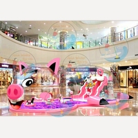 Palais de cristal gonflable pour enfants, maison à bulles géante transparente, île baleine, piscine à millions de balles océaniques, aire de jeux pour enfants