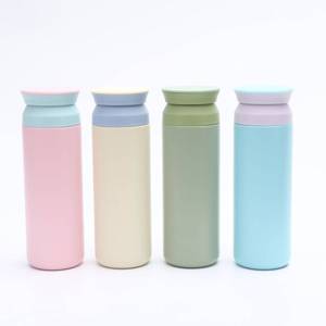 Tazza da Viaggio in Acciaio Inox con Doppia Parete Sottovuoto, Rivestimento in Polvere Testurizzata, Ecologica, Grande, per Promozioni Professionali - Product Image 2