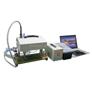 Mini portable laser engraving metal dot pin marking machine for steel