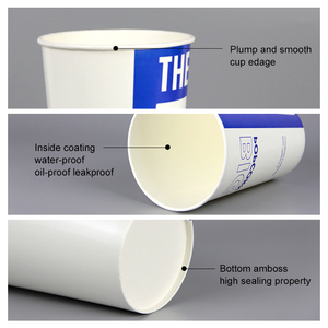 Công Suất Lớn Bỏng Ngô Bồn Tắm Tùy Chỉnh Thiết Kế Dùng Một Lần Giấy Bỏng Ngô Xô - Product Image 5