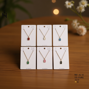 Set di 12 ciondoli a croce quadrata in rame per collana, gioielli alla moda - Product Image 3