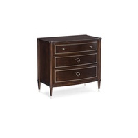 Lits en bois massif de grande taille de style rétro américain, de haute qualité, pour salon, CROWN JEWEL Caracole