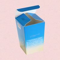 Boîte cadeau cosmétique recyclée avec finition mate/brillante, pelliculage UV, impression offset 4 couleurs, logo personnalisé, boîtes à fenêtre pour vernis à ongles