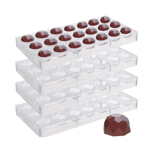 <span class=keywords><strong>Molde</strong></span> para Galletas DIY para Mousse y Gelatina, 21 Cavidades, Forma de Copa/Corazón/Rosa/Diamante, <span class=keywords><strong>Molde</strong></span> de <span class=keywords><strong>Policarbonato</strong></span> para Chocolate, <span class=keywords><strong>Molde</strong></span> para Hacer Dulces - Product Image 3