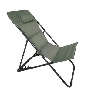Cadeira Dobrável de Aço com Design Moderno para Exterior, Portátil, Sem Braços, para <span class=keywords><strong>Camping</strong></span>, Pesca, Piquenique e Praia com Almofada - Product Image 3