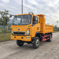 Camion benne basculante mini Sinotruk Howo 4X2 5 T 10 tonnes