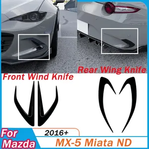 Pour MX-5 Miata ND 2016+ : Kit de modification extérieur pour pare-chocs avant et arrière, lames de spoiler, grille et tuning de carrosserie - Product Image 1