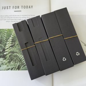 Eco Friendly carta Kraft carta carta penna imballaggio per penna a sfera e penna in metallo regalo astuccio personalizzazione - Product Image 5