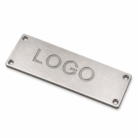 Étiquettes personnalisées en alliage de zinc pour vêtements, sacs et articles vestimentaires