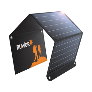 <span class=keywords><strong>Cargador</strong></span> <span class=keywords><strong>Solar</strong></span> <span class=keywords><strong>BLAVOR</strong></span> PN-30W 30W USB-A QC3.0/USB-C 24W Plegable IPX4 Impermeable para Camping - Product Image 1