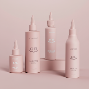 Botol Plastik Desain Baru Choebe Custom, Botol Kosong untuk Minyak Rambut, Botol Aplikator Putar untuk Perawatan Rambut dan Kemasan Perawatan Kulit - Product Image 1