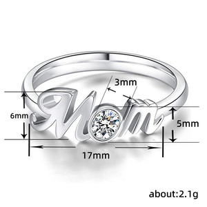 Anello in Argento Q264 con Diamante Taglio Brillante Rotondo Colore G Naturale Gioiello Romantico da Donna per Fidanzamento - Product Image 5