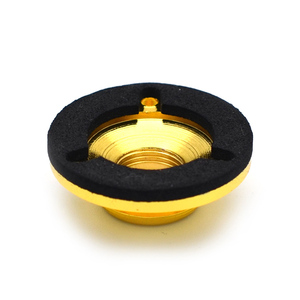 Cache-pickup en laiton pour guitare acoustique et ukulélé, compatible jack 6,35 mm, pour installation d'égaliseur EQ - Product Image 5