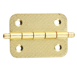 Charnière de meuble en acier laminé à froid, montage en surface, jaune et argent, durable, style industriel pour tiroir - Product Image 5