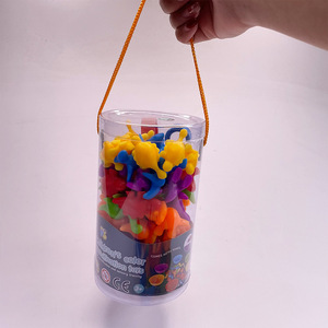 Tốt nhất bán đếm động vật phù hợp với trò chơi trẻ em mầm non học tập <span class=keywords><strong>Montessori</strong></span> đồ chơi có tính năng khủng long Đầu công cụ giáo dục - Product Image 4