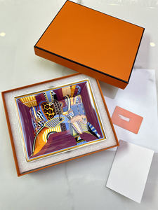 Cendrier en céramique de luxe de style européen carré personnalisé pour hôtels et cadeaux - Product Image 4