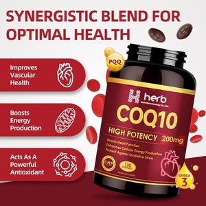 Suplemento Alimenticio de Coenzima Q10 de Marca Privada ODM/OEM, CoQ10 en Polvo a Granel, Cápsulas Blandas de CoQ-10 para Adultos - Product Image 3