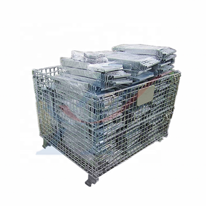 <span class=keywords><strong>Cage</strong></span> de rangement en métal pliable, livraison gratuite, avec roues - Product Image 4