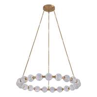 Nouveau design 2026 : Lustre italien moderne et créatif de luxe en laiton et verre pour salon, salle à manger et villa