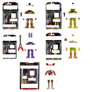 HY Nouveautés Figurine d'action <span class=keywords><strong>Freddy</strong></span> Five Nights at <span class=keywords><strong>Freddy</strong></span>'s, Modèle <span class=keywords><strong>de</strong></span> jouet FNaF, Ours <span class=keywords><strong>de</strong></span> <span class=keywords><strong>la</strong></span> <span class=keywords><strong>série</strong></span> Midnight, Jouet en PVC - Product Image 2