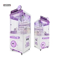 Produits d'arcade personnalisés pour intérieur : machine à griffes avec accepteur de billets, jeux à monnayeur pour peluches, machine à griffes de haute qualité