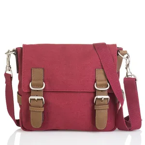 Eco-Vriendelijke Biologisch Katoenen Crossbody Tas Hennep Schoudertas Jongens Meisjes Sling Satchel Sac