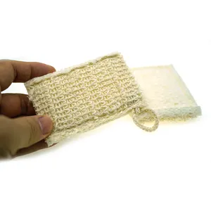 Eco- Friendly Household Cleaner Natural Dish Cleaning Brush Loofahs Scrub Sponge Luffa Pad