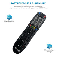 Nuevo Control Remoto Android de Repuesto para Xsarius Q3 Q4 con Función de Programación de TV