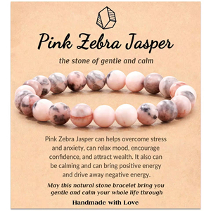 Bracelets en cristal de quartz naturel tendance bohème pour femmes, bijoux en pierre de guérison, pierre précieuse, cadeau énergétique - Product Image 4