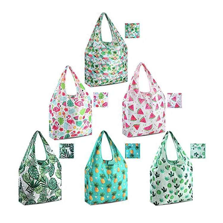 Eco Friendly Shopper Foldable Reusable Shopping Grocery Bag