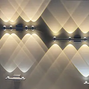 Lampu Depan Cermin Hotel Kreatif Lampu Dinding Kamar Mandi Naik dan Turun Lampu Dalam Ruangan Lampu Dinding Led Kamar Tidur Vila Modern