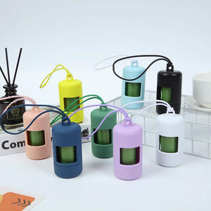 Dispensador de bolsas de basura para excrementos de perro duradero impermeable de PVC portátil respetuoso con el medio ambiente personalizado - Product Image 6