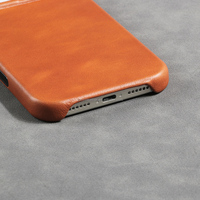 2025 étui de téléphone en cuir véritable étui de téléphone en cuir étui de téléphone magnétique pour iphone 17 Pro Max