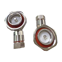 Connecteur RF L29-JW1/2S à prix d'usine, connecteur mâle coudé L29 7/16 pour câble flexible 1/2