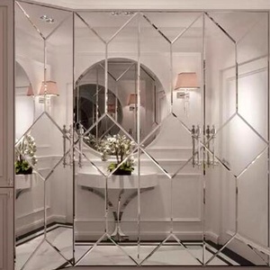 Specchio <span class=keywords><strong>da</strong></span> <span class=keywords><strong>parete</strong></span> decorativo specchio per piastrelle di vetro specchio <span class=keywords><strong>da</strong></span> sposa trasparente con cornice <span class=keywords><strong>da</strong></span> 6mm piccolo specchio di vetro - Product Image 6