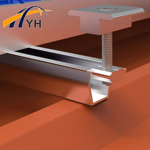 Sistema de <span class=keywords><strong>Instalación</strong></span> <span class=keywords><strong>Fotovoltaica</strong></span>, Estructura de Soporte para Paneles Solares de Techo, Accesorios de Soporte de Aleación de Aluminio - Product Image 2