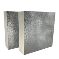 Panneaux de gaine de ventilation pré-isolés 20 mm, isolation en mousse rigide de polyuréthane pour climatisation, panneau PU, conduits de CVC