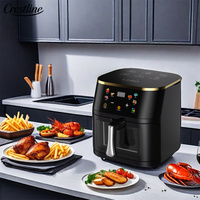 Friteuse à air numérique électrique domestique de conception moderne, capacité de 8 L, vente en gros, OEM