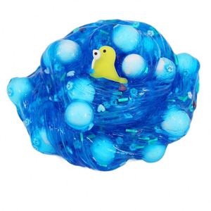 Kit de slime transparent en forme de cube, slime élastique non collant, argile cristalline, jouets de décompression pour enfants, cadeaux pour garçons et filles - Product Image 5