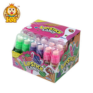 Vente en gros de tablette de rouge à lèvres à poussée de doigt à saveur de fruit sucré personnalisé bonbons à la <span class=keywords><strong>poudre</strong></span> <span class=keywords><strong>sucette</strong></span> bonbon - Product Image 6