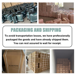 ชุดกระเป๋าเดินทางแบบแข็งพร้อมโลโก้สั่งทำพิเศษ ขนาด 24 นิ้ว วัสดุ PP บุใยโพลีเอสเตอร์ สำหรับการเดินทาง - Product Image 4