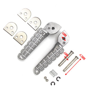 Reposapiés Traseros para Motocicleta para <span class=keywords><strong>Ducati</strong></span> <span class=keywords><strong>Scrambler</strong></span> Icon Urban Enduro Classic Full Throttle Cafe Racer Sixty2 - Product Image 1